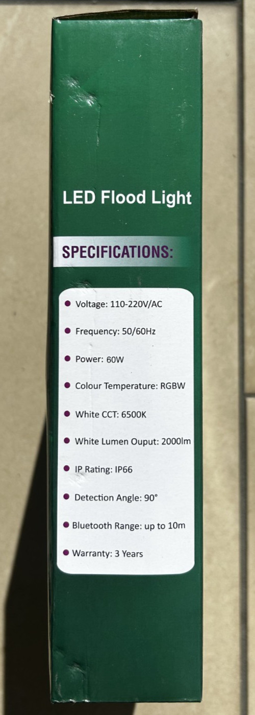Hypergiant RGBW LED 60W Dimmable Lighting