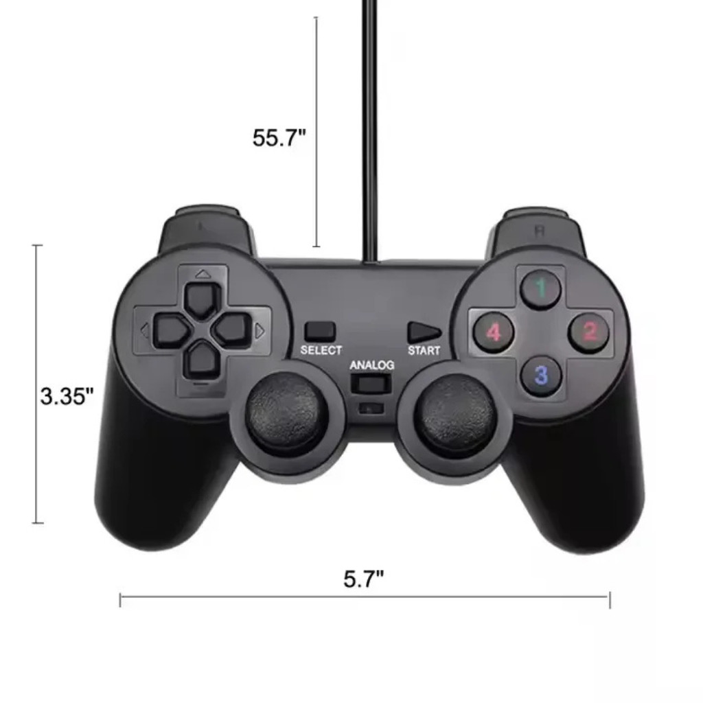 USB Wired Controller Gamepad Joystick for WinXP/Win7/Win8/Win10 Gamepad Gaming C