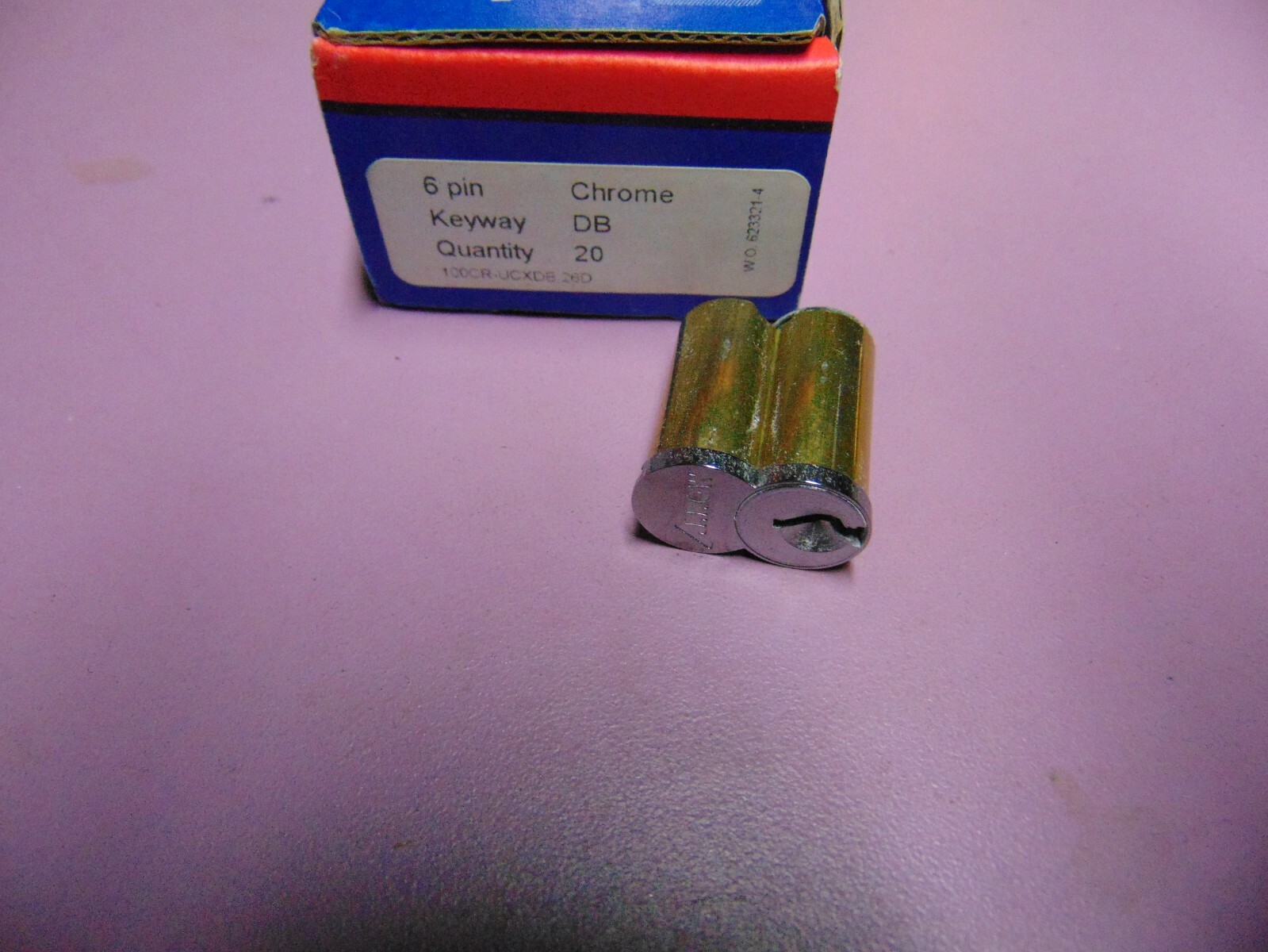 1 - BEST ARROW LOOK ALIKE   D  CORES  UNPIN  6 PIN  NO KEYS      LOCKSMITH