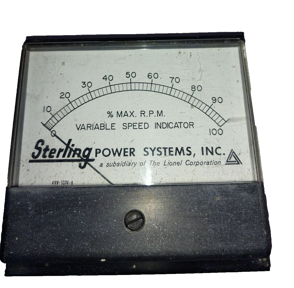 Sterling Power Systems Variable Speed Indicator # 499-1074-6 (With Box)