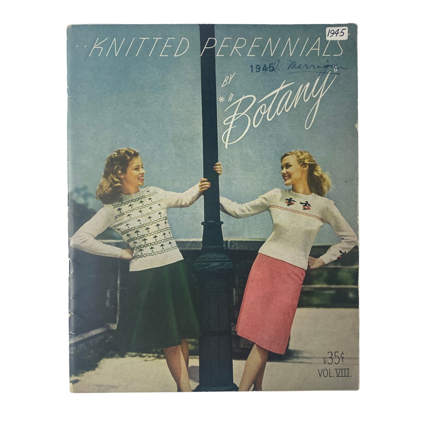 1945 Vol. 8 Knitted Perennials by Botany Catalog