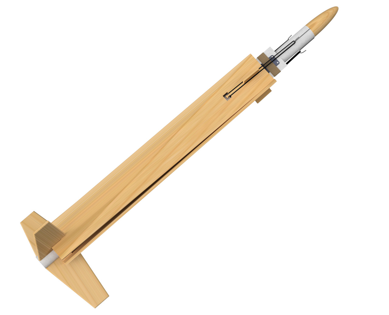 Semroc Flying Model Rocket Kit Heli-Roctor KC-02
