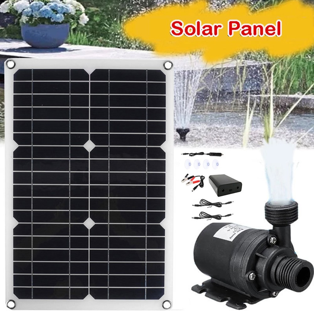 20W DC12V Solar Powered Water Pump Set for Reliable Outdoor Water Circulation