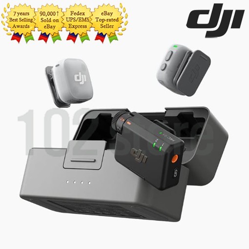 DJI Mic Mini 2 (2 TX + 1 RX + Charging Case) Microphone Set