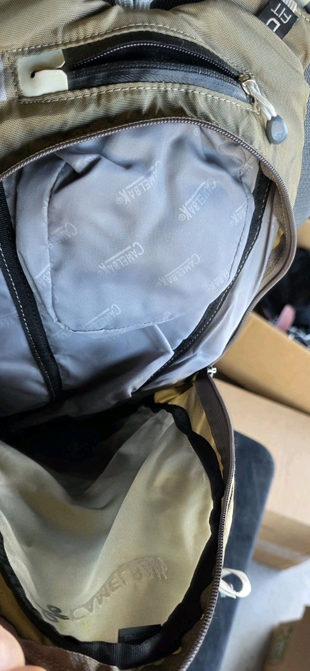 Camelbak 2.1 Liter Hydration Back Pack Tan