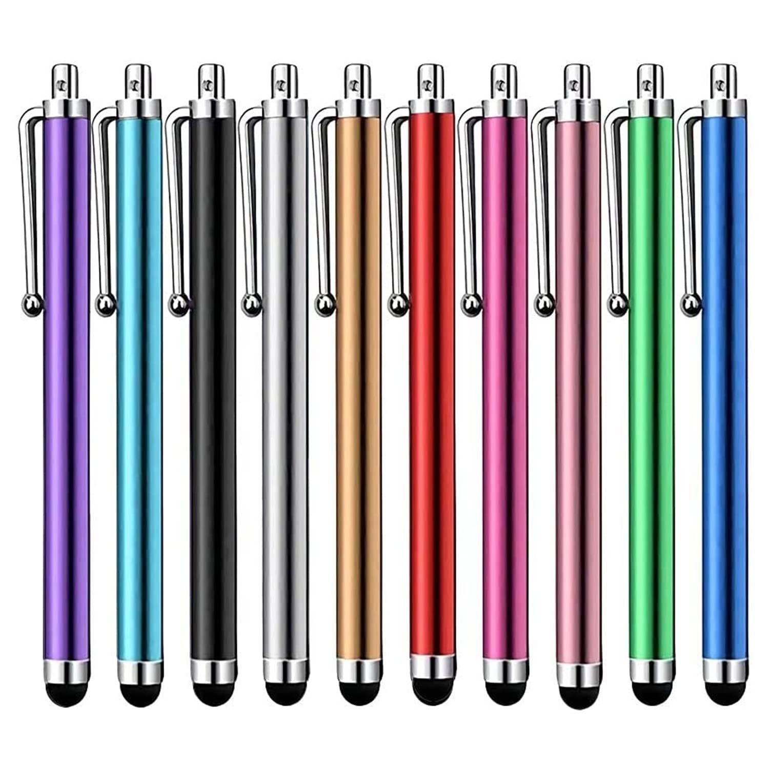Stylus Pen [10 Pack] Universal Capacitive Touch Screen Pens for Tablets, iPad...