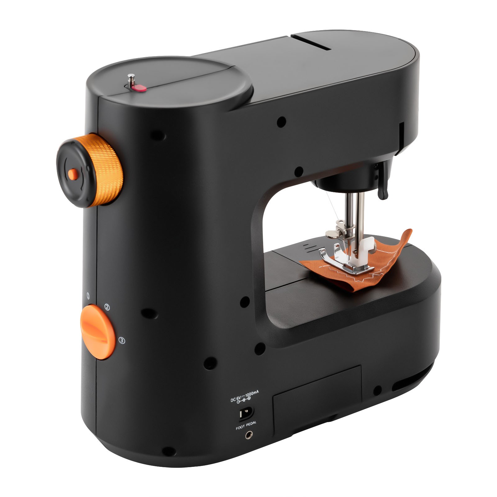 Portable Two Speed Sewing Machine, Free-Arm, Super Utility Stitch Sewing Machine