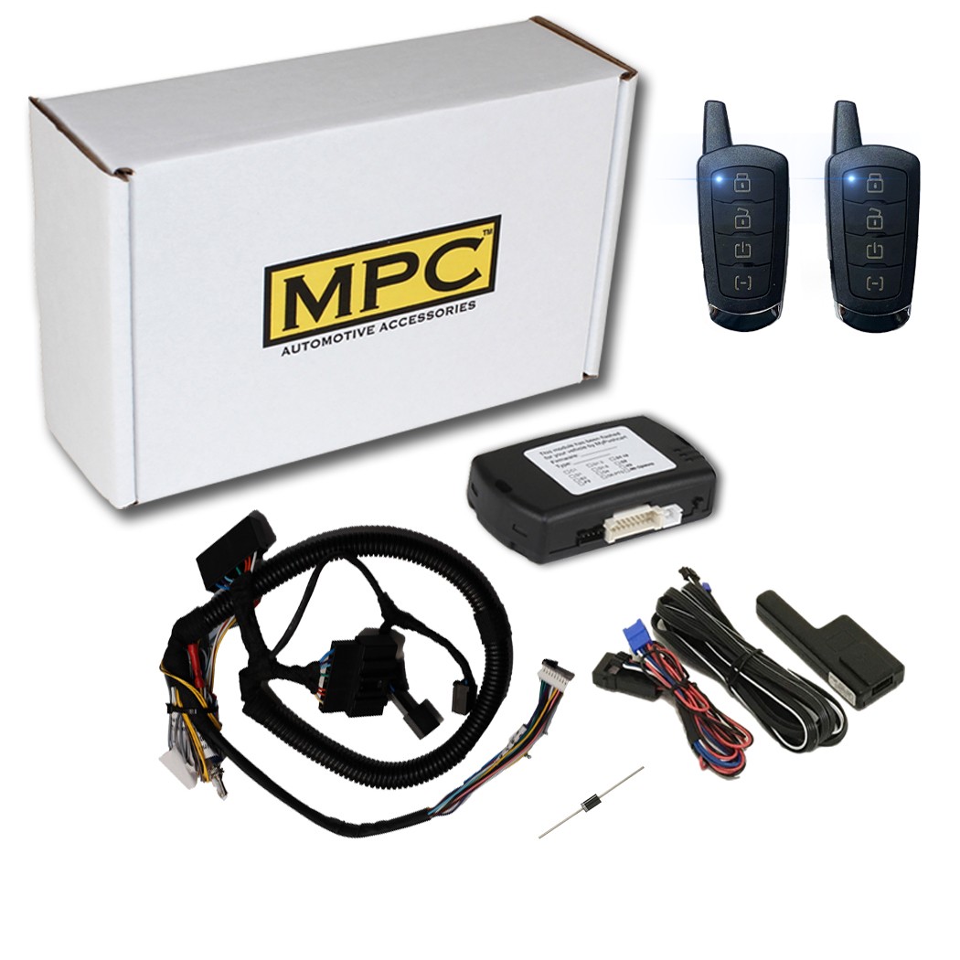 4-Button Extended Range Remote Starter For 2013-2016 Ford Taurus