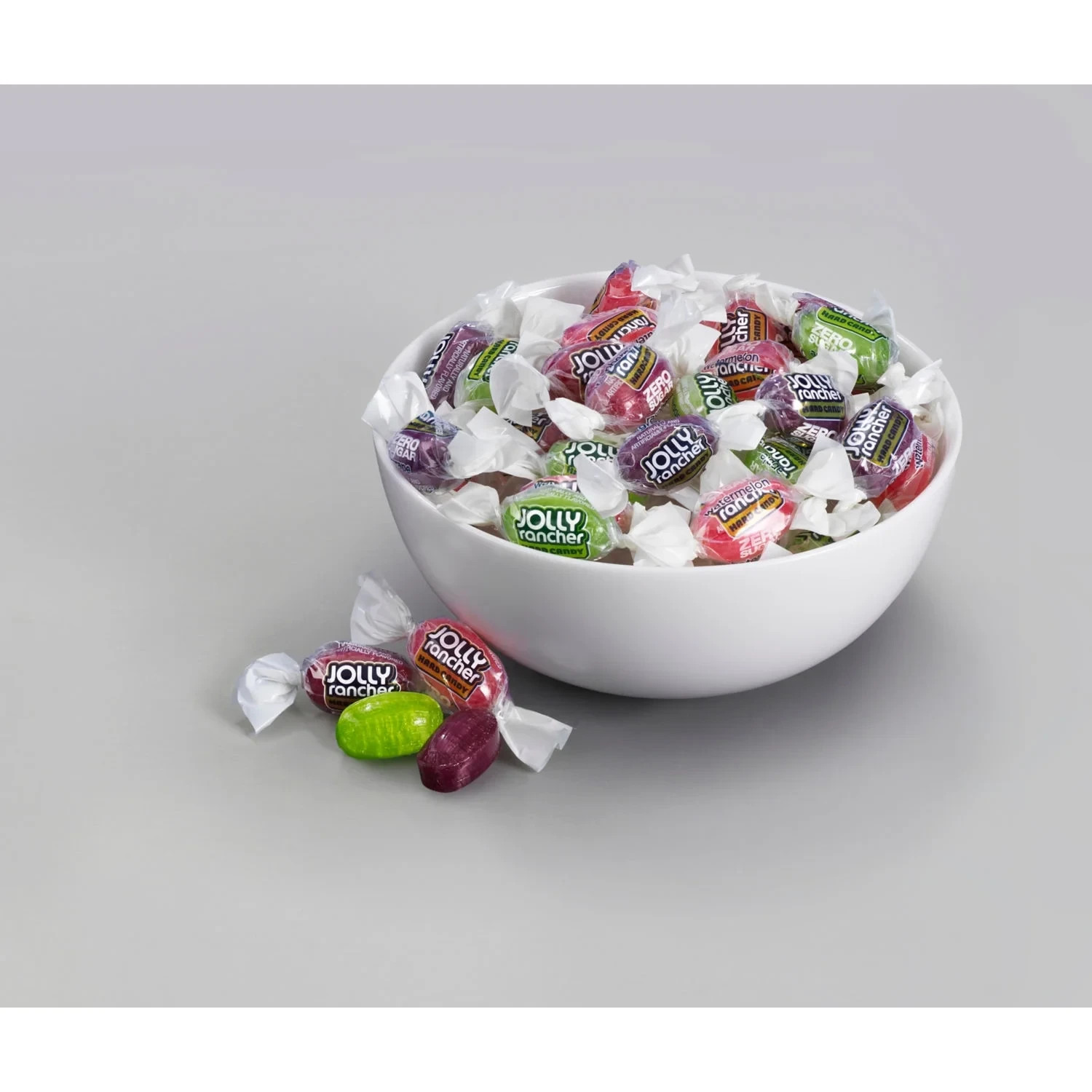 Jolly Rancher Zero Sugar Free Assorted Fruit Flavors, Bulk Hard Candy (1 Pound)