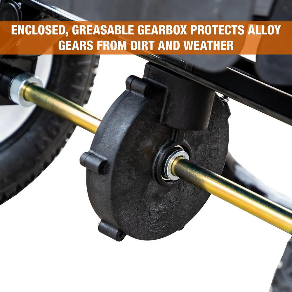 100 Lbs. Capacity Grounds Keeper All-Seasons Walk behind Broadcast Spreader for