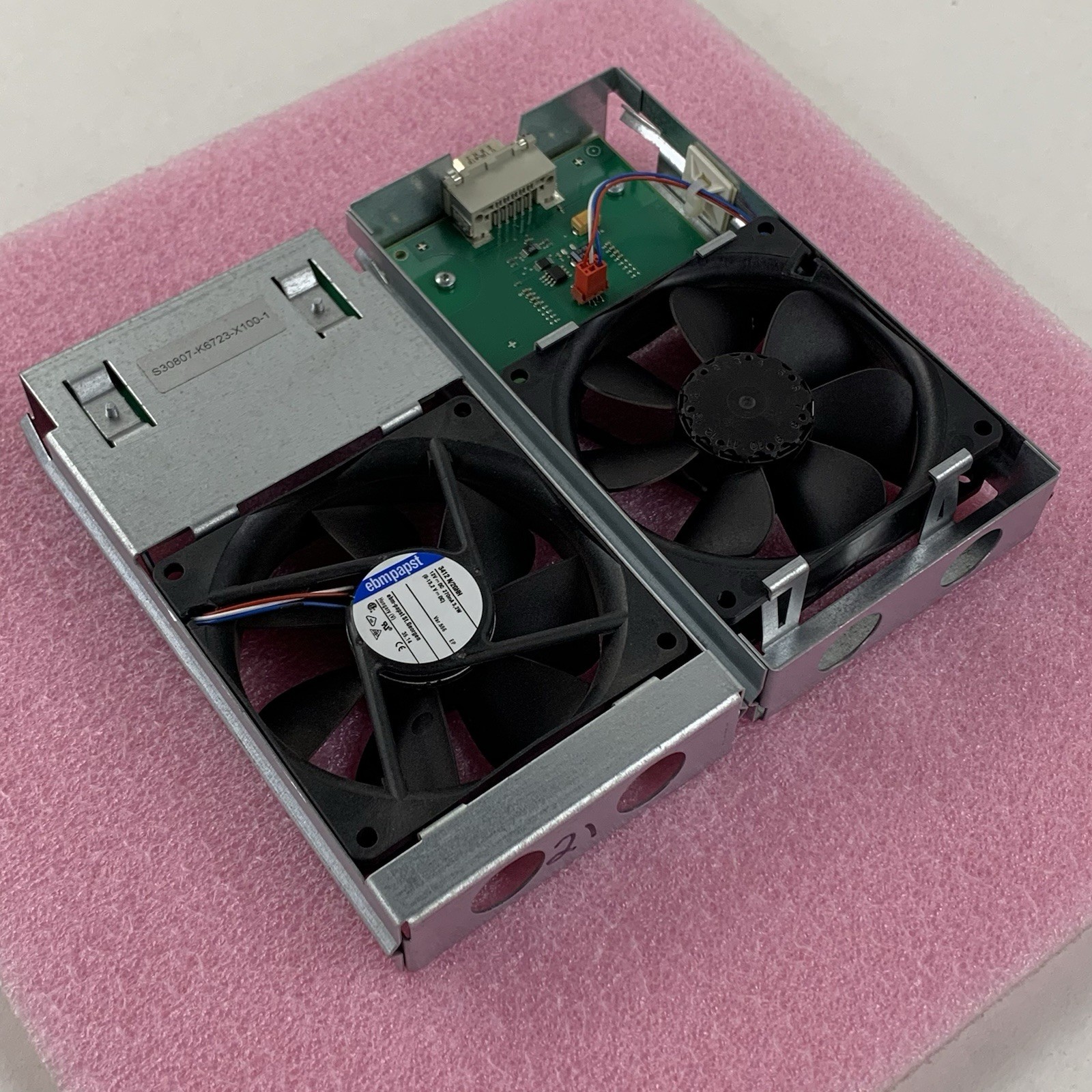 Siemens HiPath S30807-K6723-X100-1 AP3700 Cooling Fan Cage - Lot Of 2