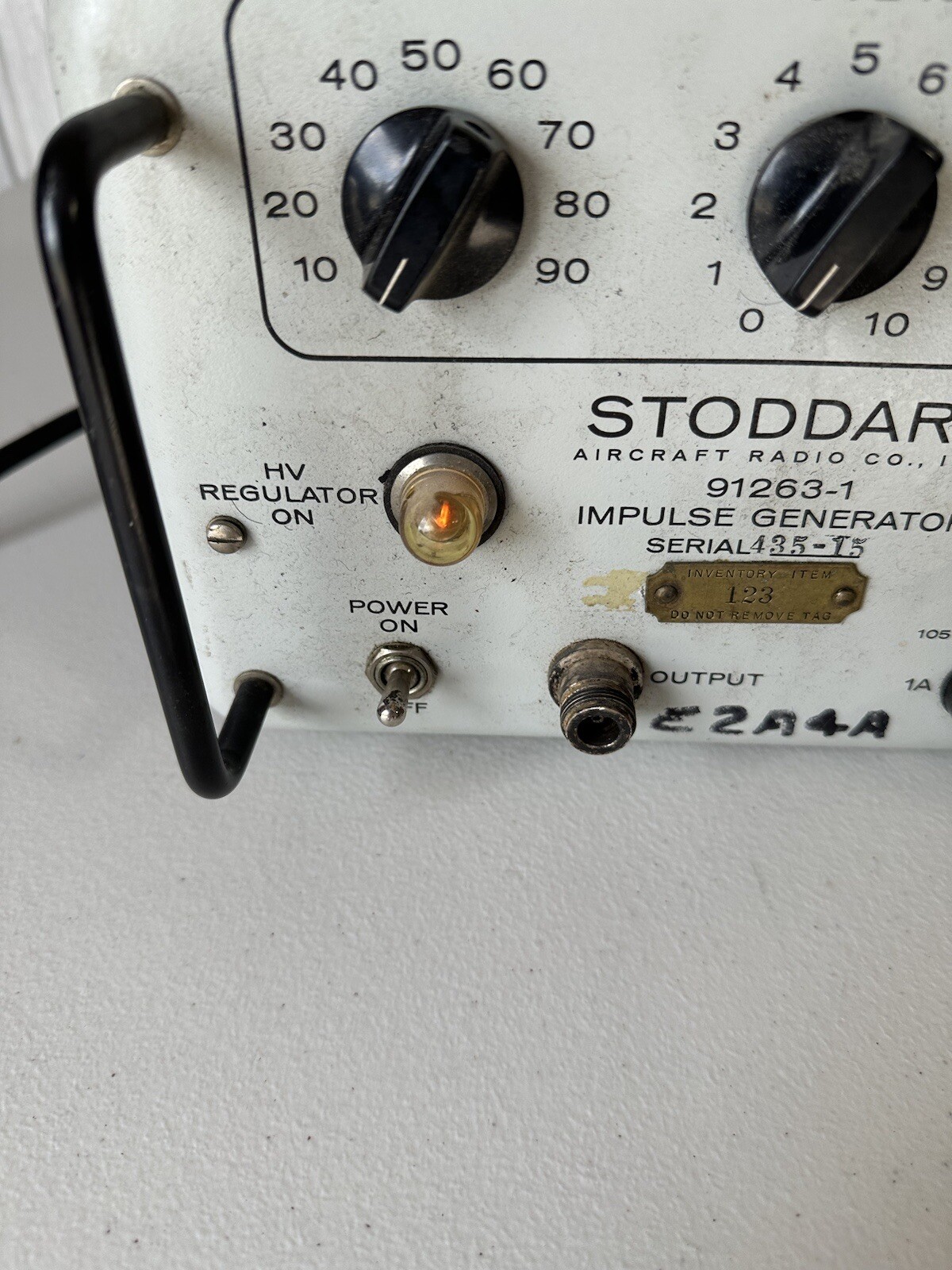 Stoddart Singer 91263-1 Impulse Field Generator Calibrated 120v Input Powers On