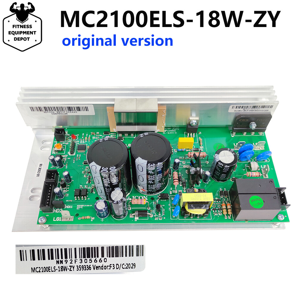 PROFORM Nordic Track Treadmill Control Board MC2100ELS-18W-ZY / 2Y 359336 MCB