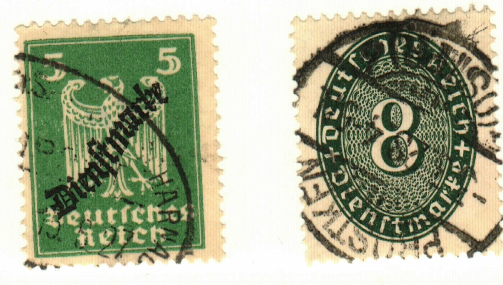 Germany #O54, O67 used