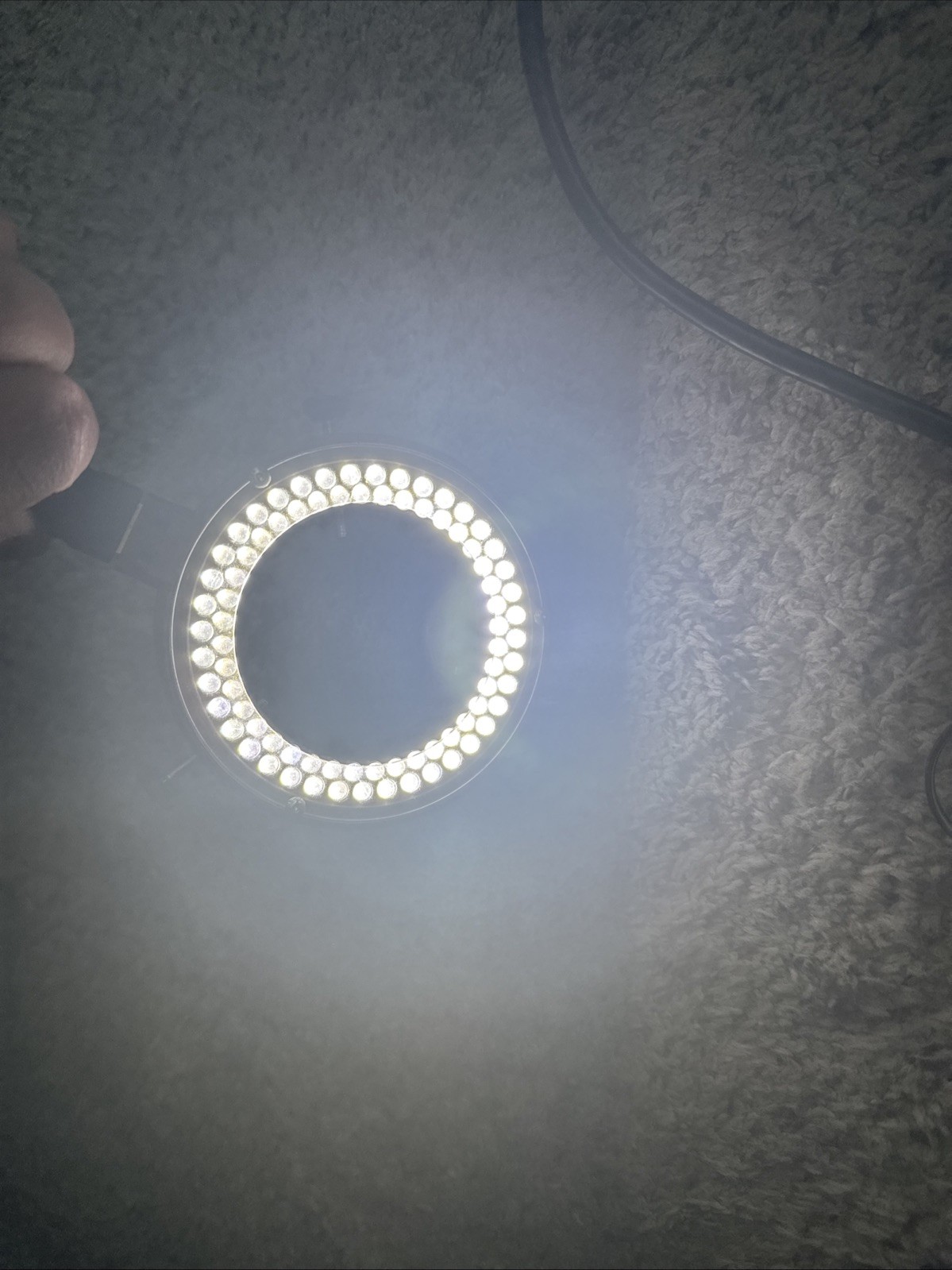 (Works) Luxo Microscopes By Unitron 18743 - Dimmable LED High Output Ring Light