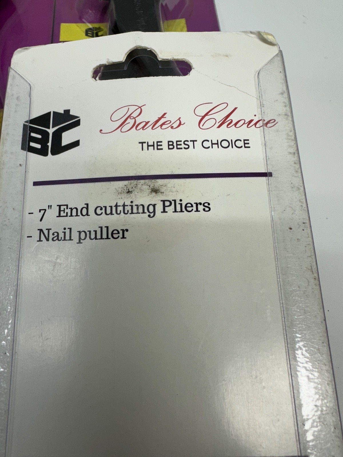Bates- Nail Puller, 7 Inch, 4 Pack, - RED