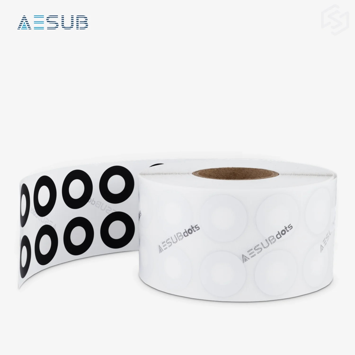 AESUBdots Black and White (Size: 12mm)