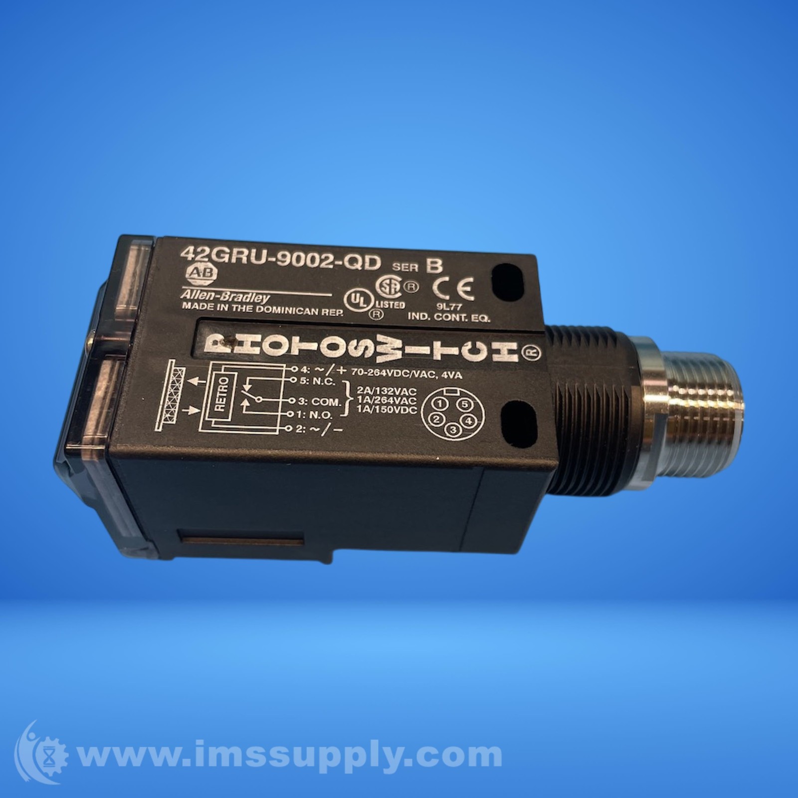 Allen Bradley 42GRU-9002-QB Series B Photoelectric Sensor FNIP