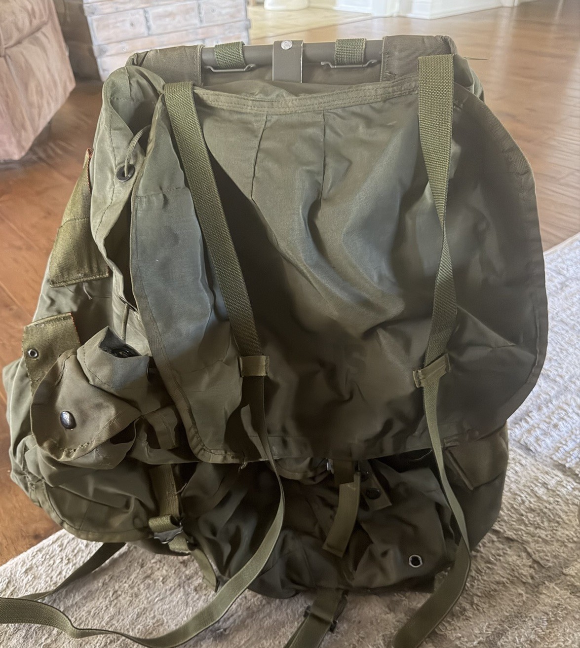 US Military FIELD PACK ALICE Backpack Sack W/ FRAME! Large LC-1 USA Vintage