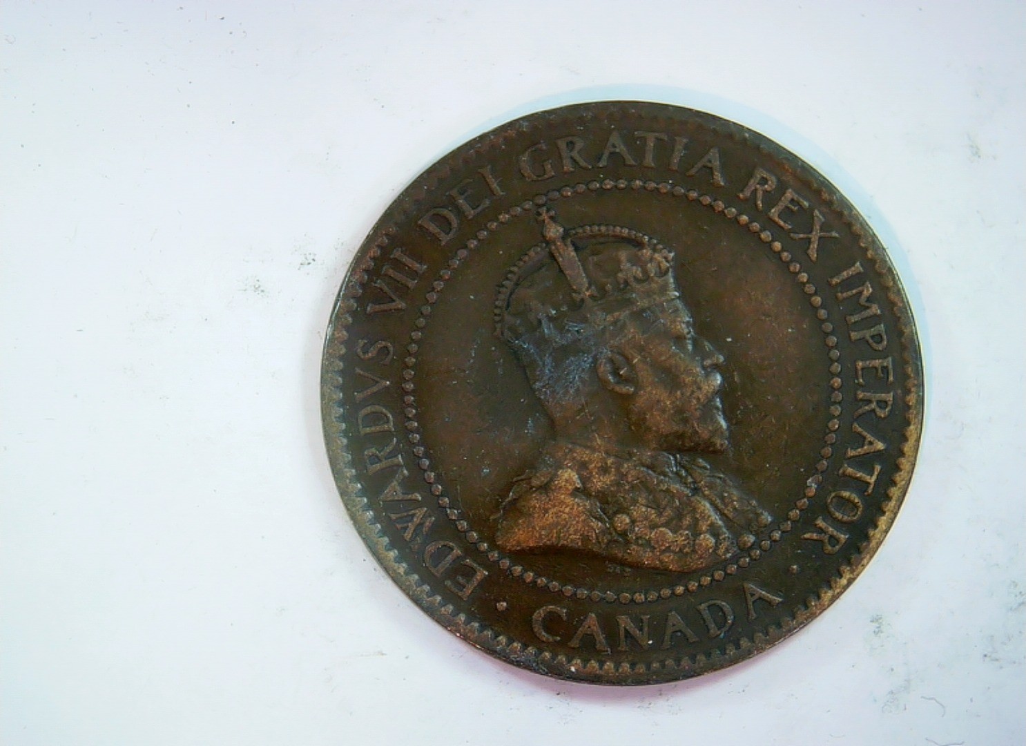 Canada 1903 1 Cent Edward VII Large Cent Coin