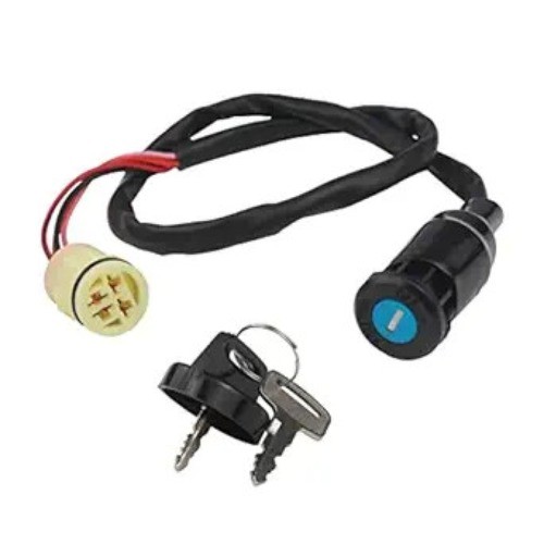 Ignition Switch Key Compatible with ATV 4x4 2000-2006 Waterproof
