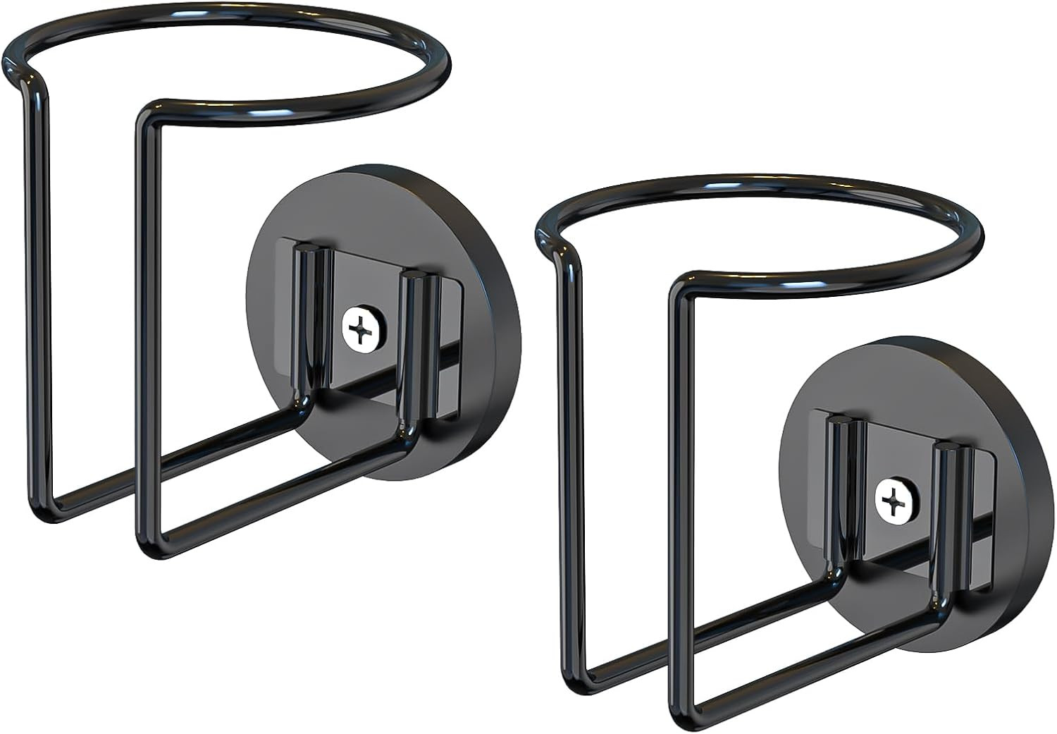 2 Pcs Magnetic Cup Holder, Magnetic Drink Holder for Tractor Refrigerator Treadm