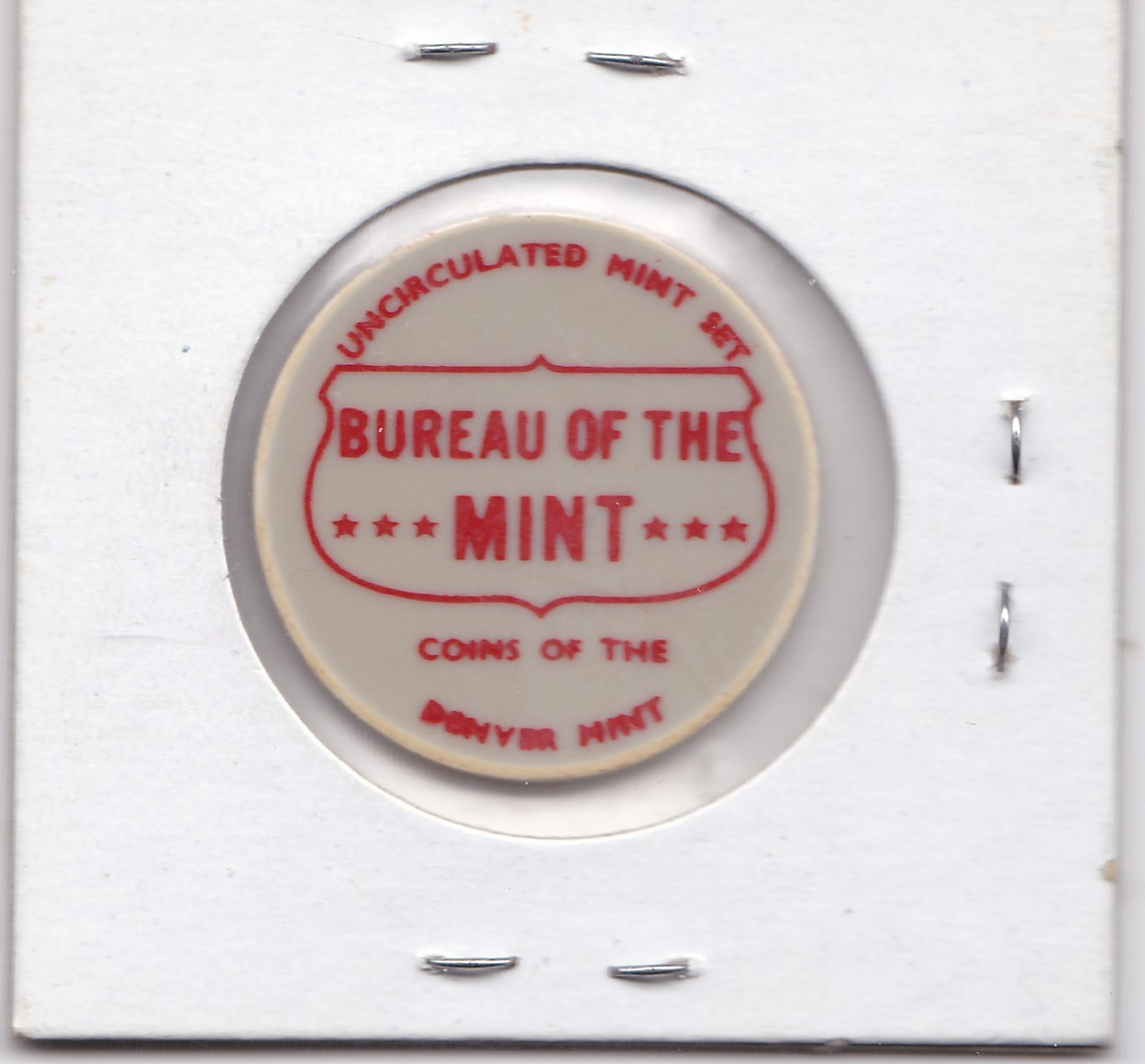 Uncirculated Denver Mint Set Medallion