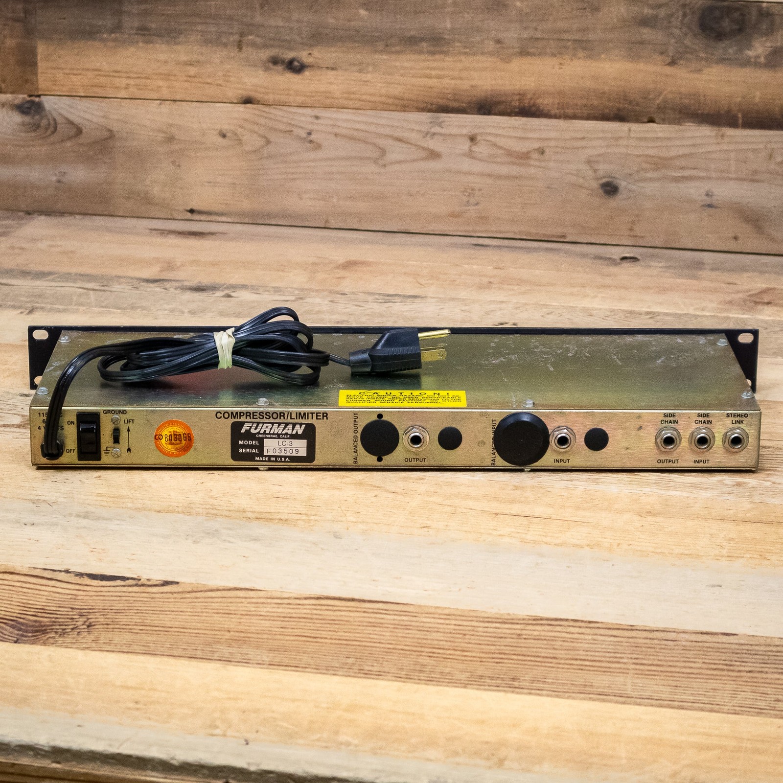 Furman LC-3A (LC3A) Compressor/Limiter Single Channel U284489