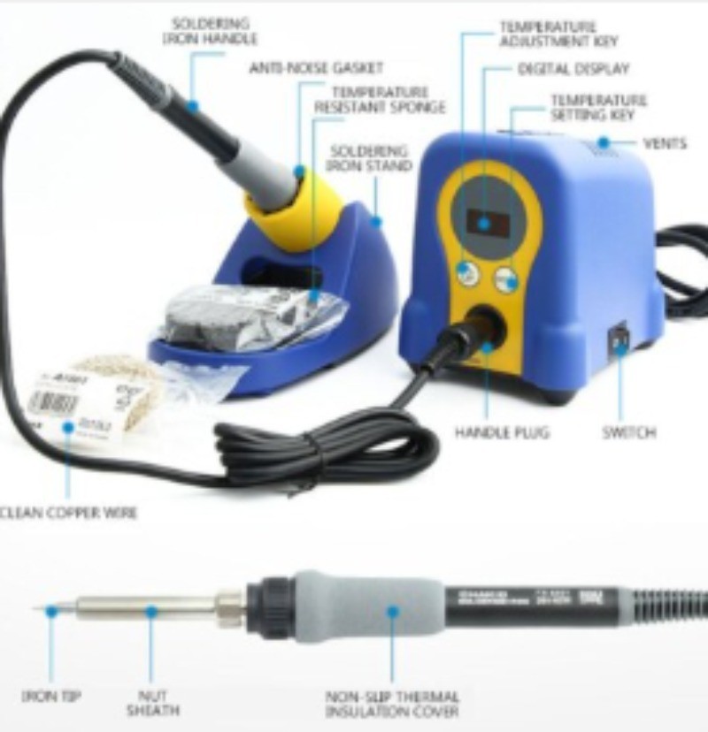 Constant-Temperature Digital Display Soldering Iron Repair and Welding Tool