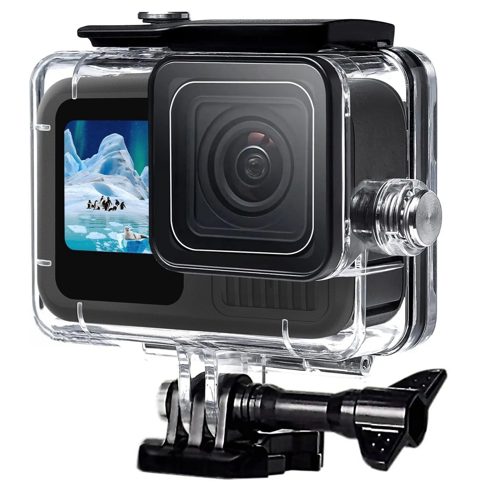 60M Underwater Waterproof Diving Housing Case Cover for GoPro Hero 13/12/11/10/9