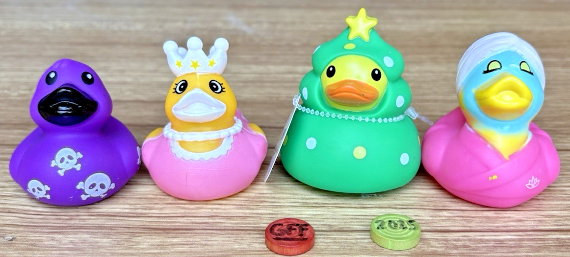 Rubber Ducks 4Pc Collection GDJ-P-245