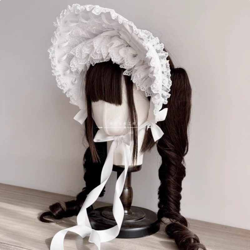 Lolita Girls Sweet Bonnet Hat kawaii Flat Cap Accessorie