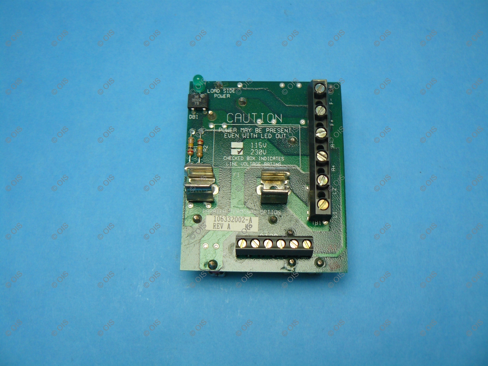 Fincor 106409702 Option 1730B Barrier Terminal Board For 2120 Drive 230VAC New
