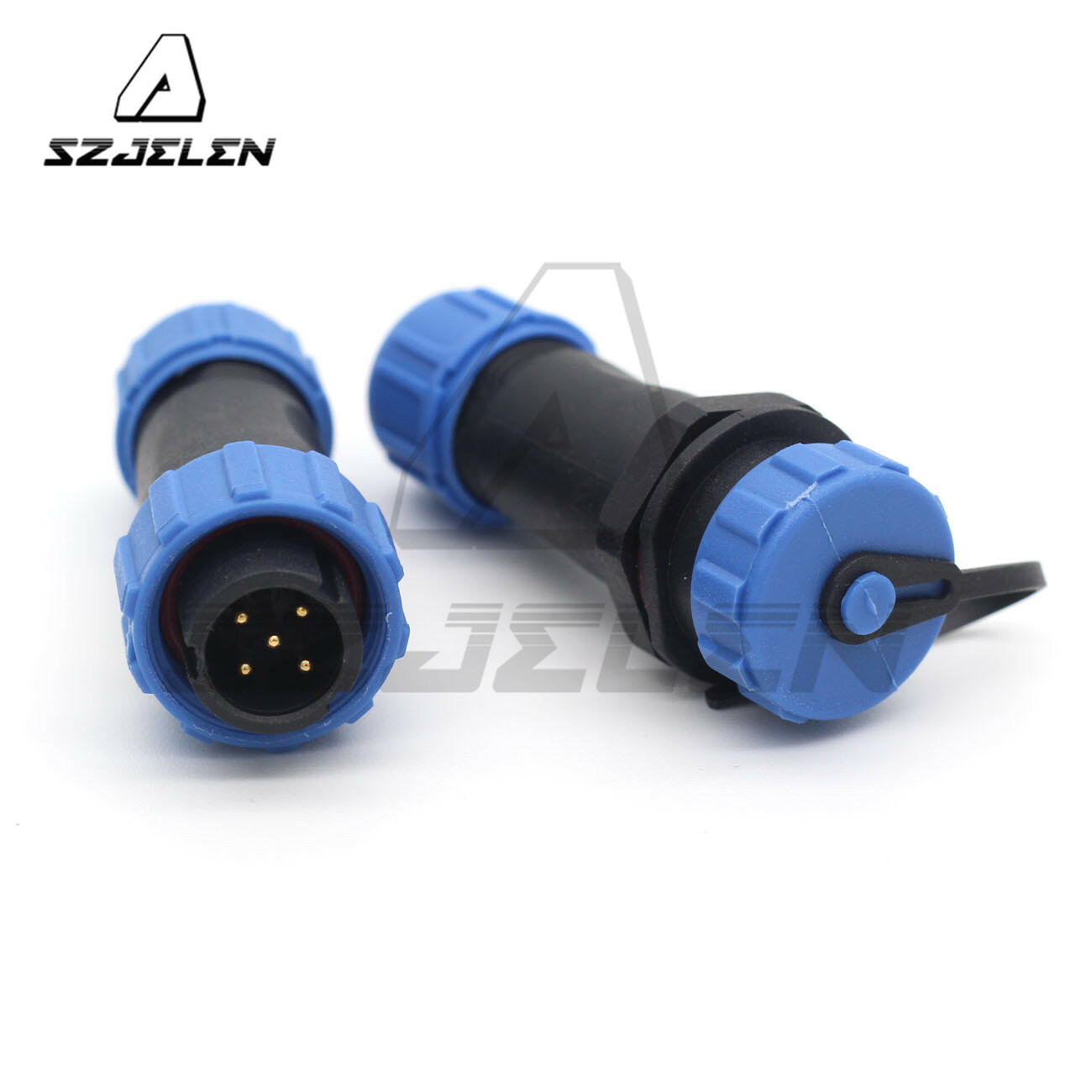 SP13 5Pin Industrial Cable Connector,Waterproof Electrical Connector Plug Socket