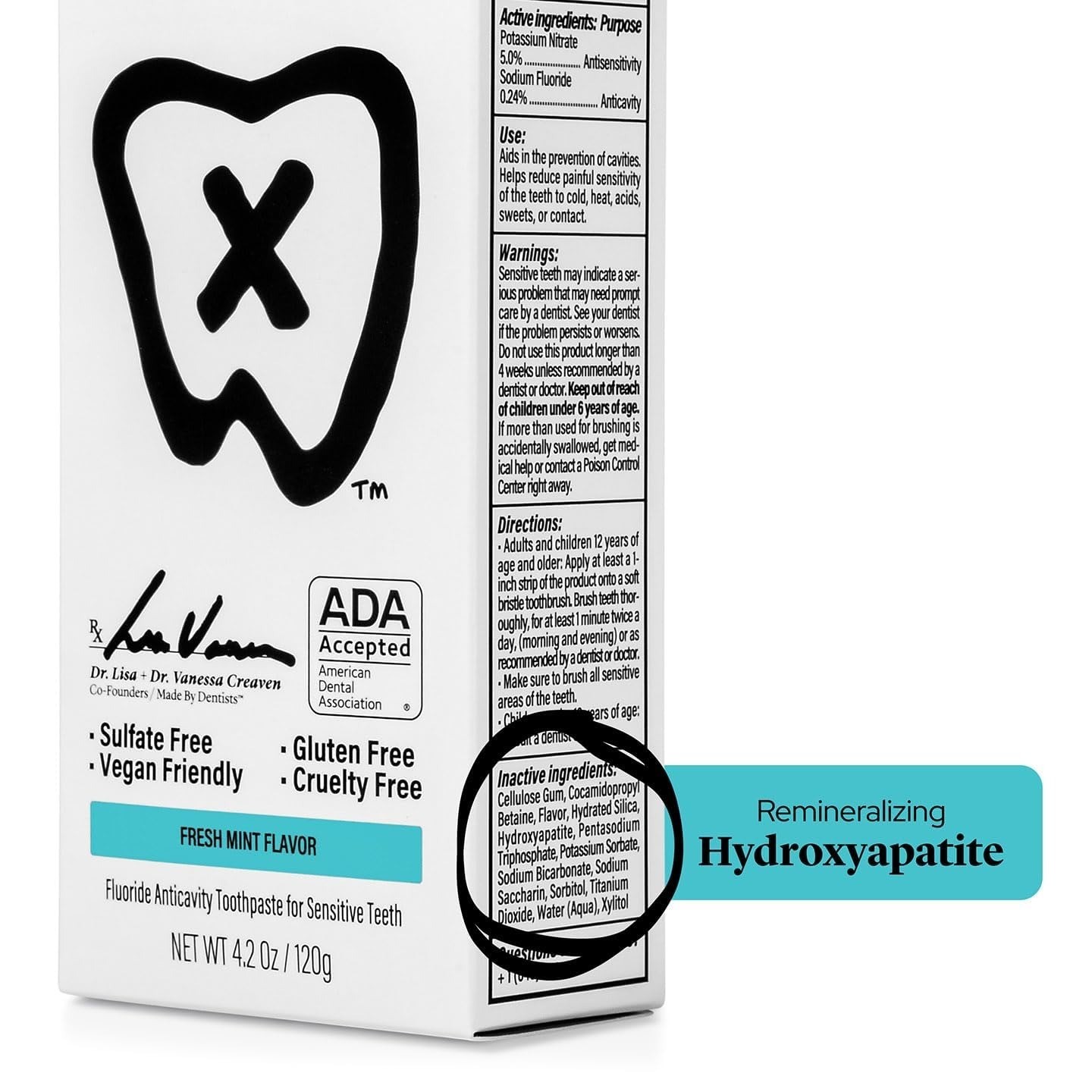 Made by Dentists Professional Enamel Rebuilding Toothpaste - 2 Pack