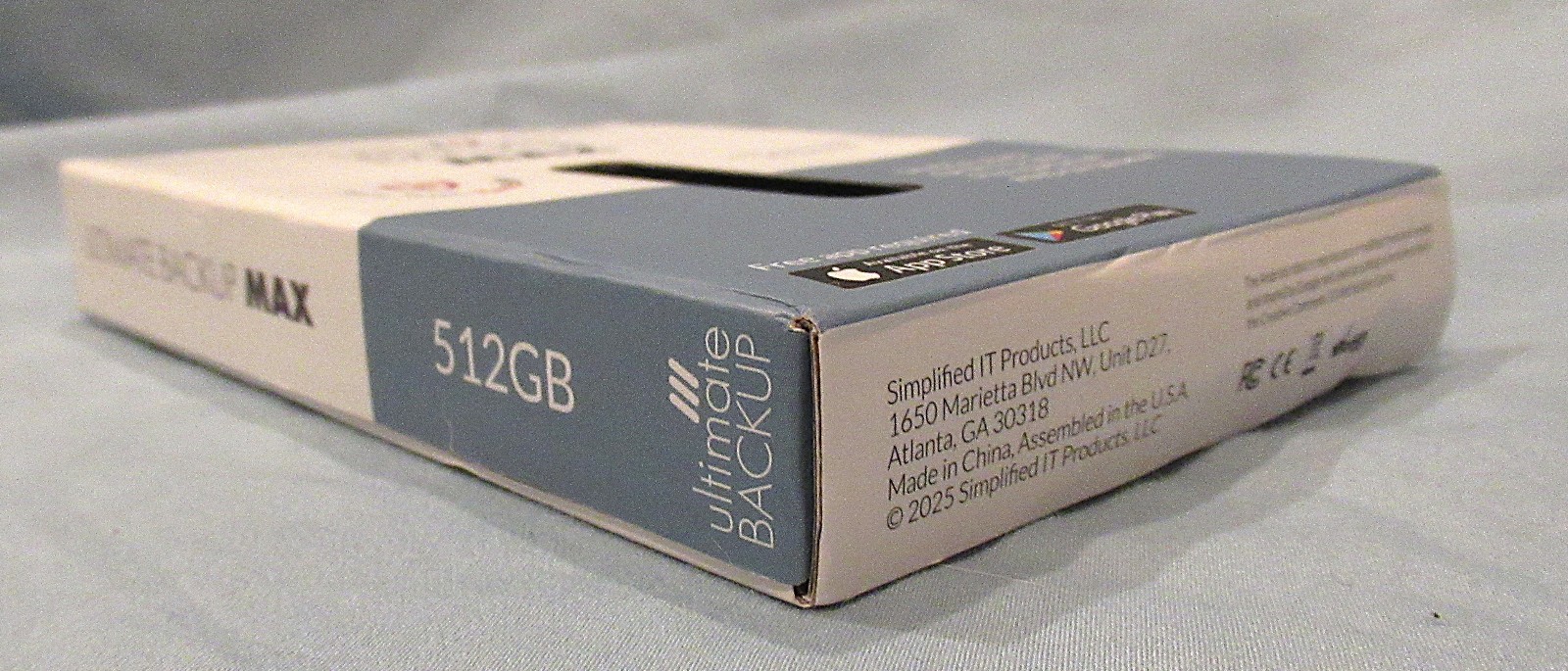 Ultimate BACKUP Max 512GB - Blue, New, sealed in Box