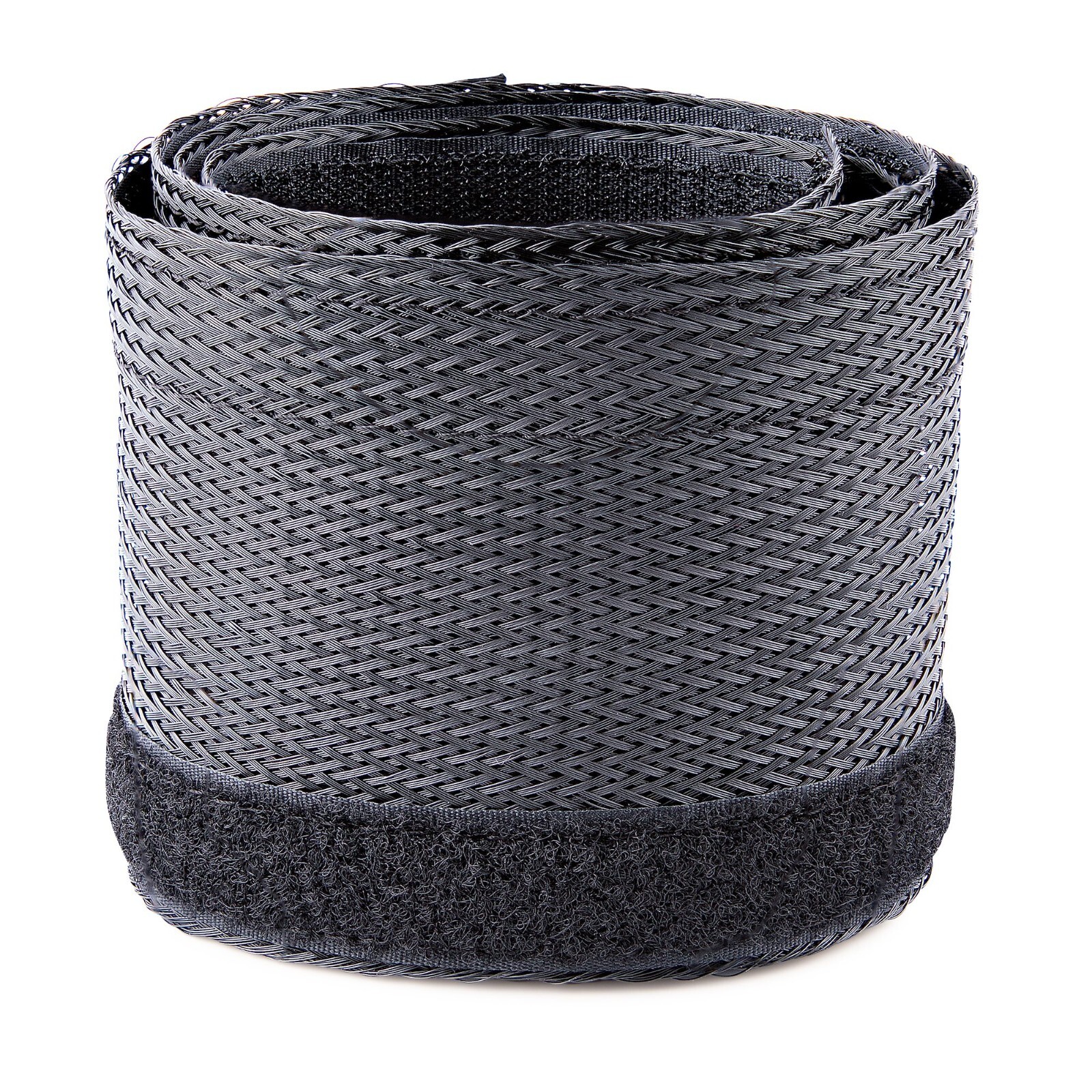 StarTech WKSTNCMFLX 10ft (3m) Cable Management Sleeve, Braided Mesh Wire Wraps/