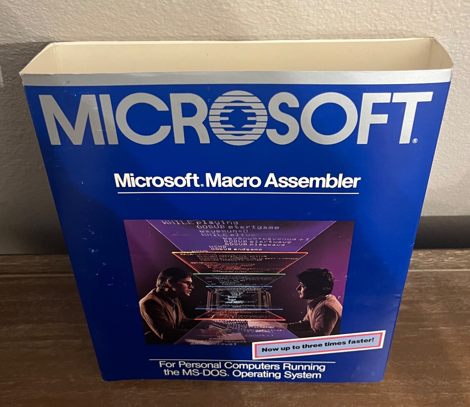 UNTESTED RARE VTG 1985 Microsoft Macro Assembler 4.0 Disk, Manual, Literature
