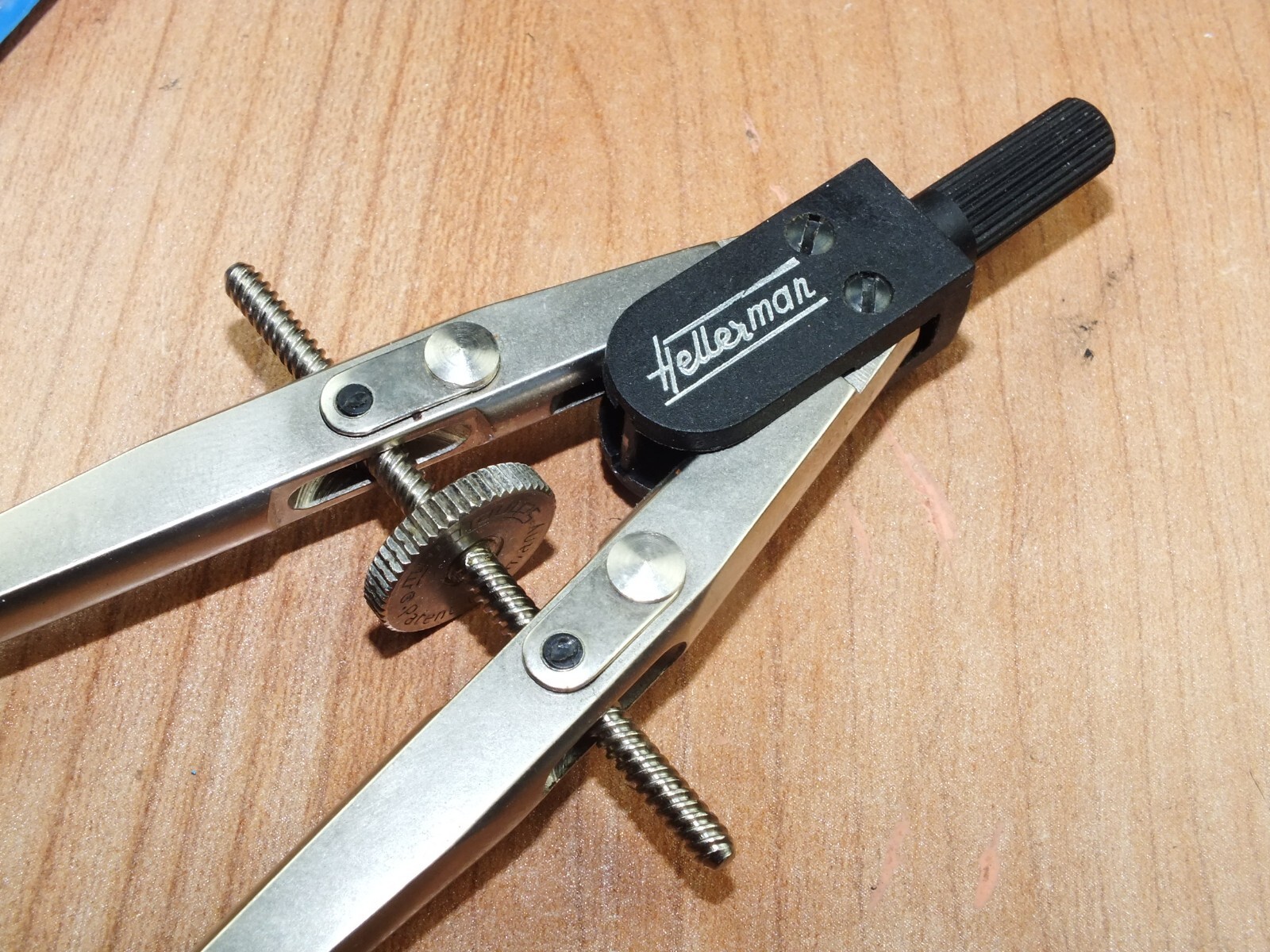 Vintage Hellerman S800 Compass Draughtsman's Technical Drawing Surveyors NOS