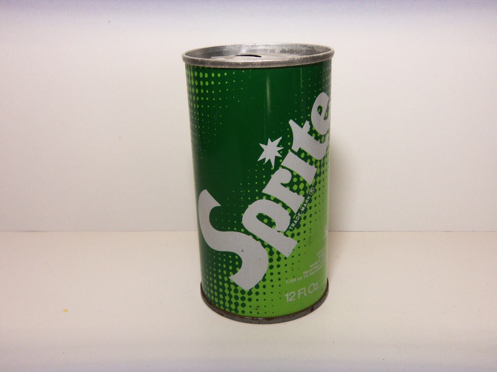 (COCA COLA) SPRITE  12 oz STEEL CAN ZANESVILLE, OHIO VINTAGE