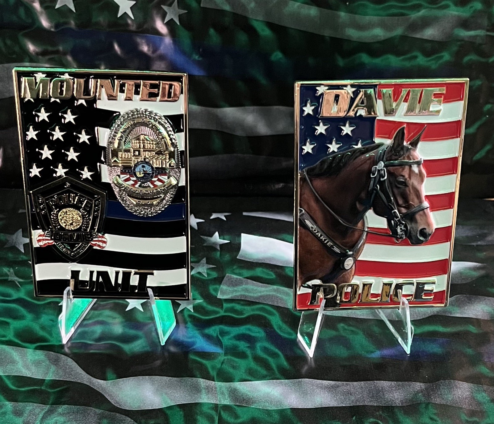 Davie Police Department Mounted Unit Challenge Coin