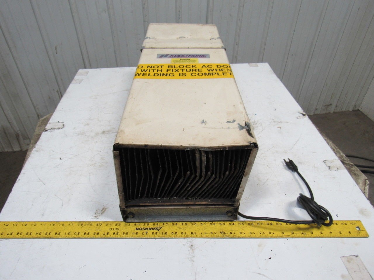 Kooltronic KXRP33 115V 50/60Hz Panel Mount Heat Exchanger Cooling Unit