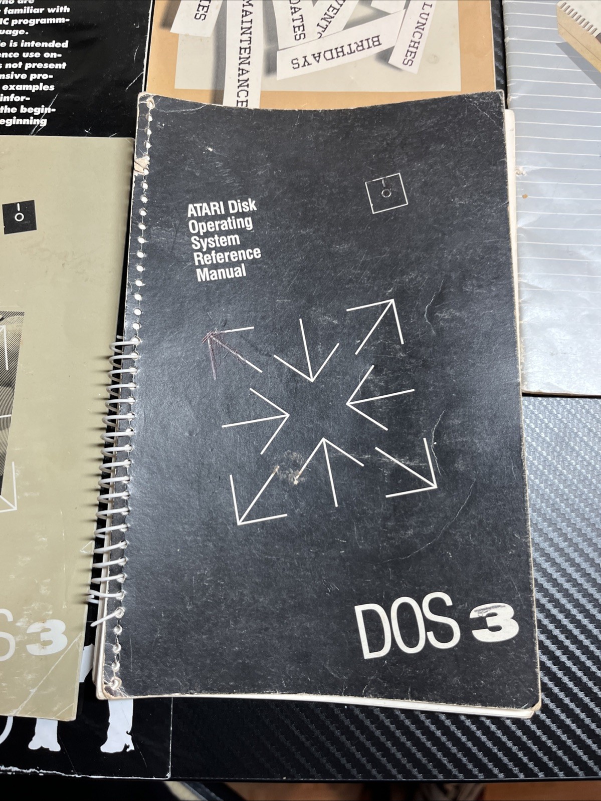 Vintage ATARI 800/XL Home Computer Owner's Guide Plus Extra Manuals