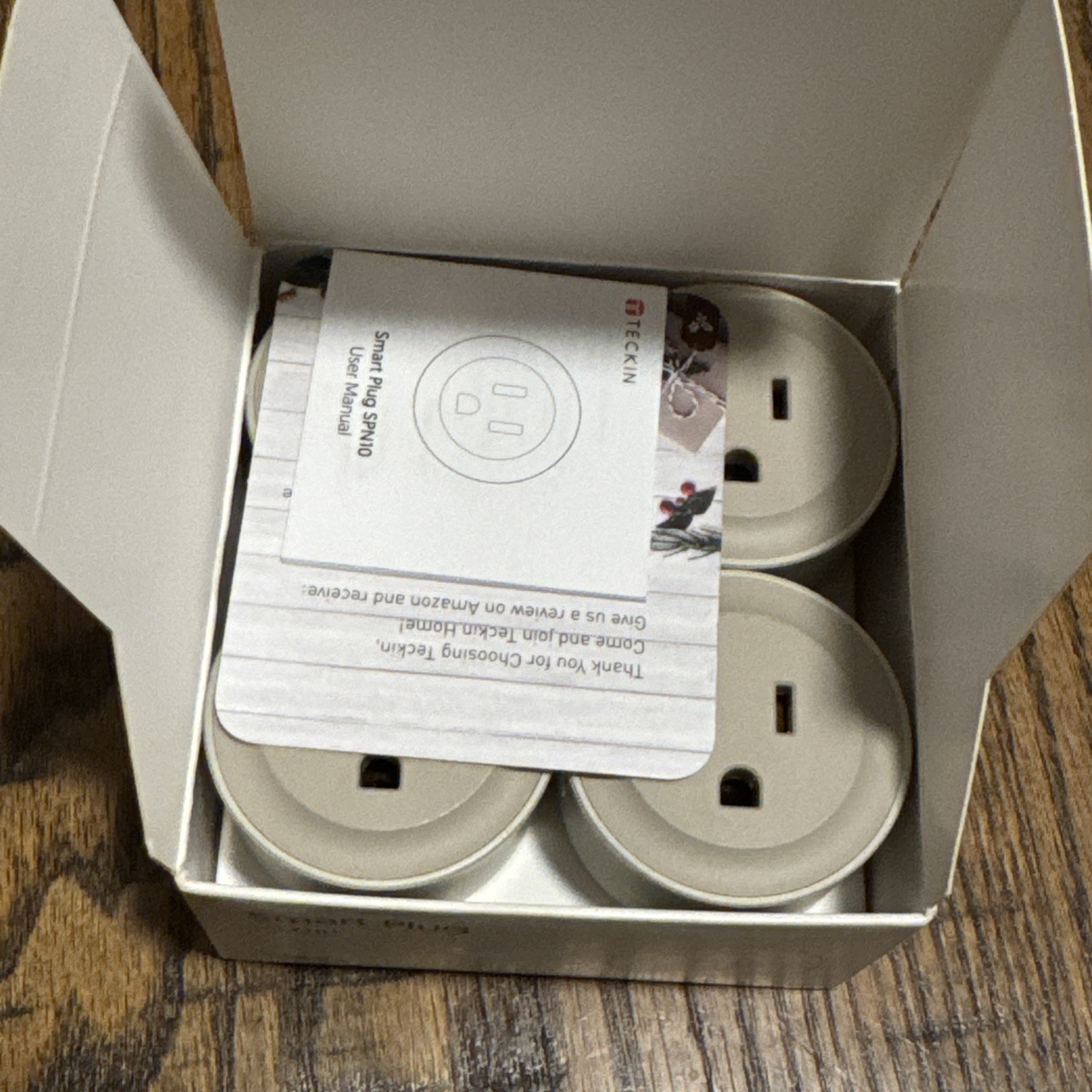 Teckin Smart Plug SPN10 Mini Smart Outlet Plug WiFi Socket 4-Pack *Open Box*