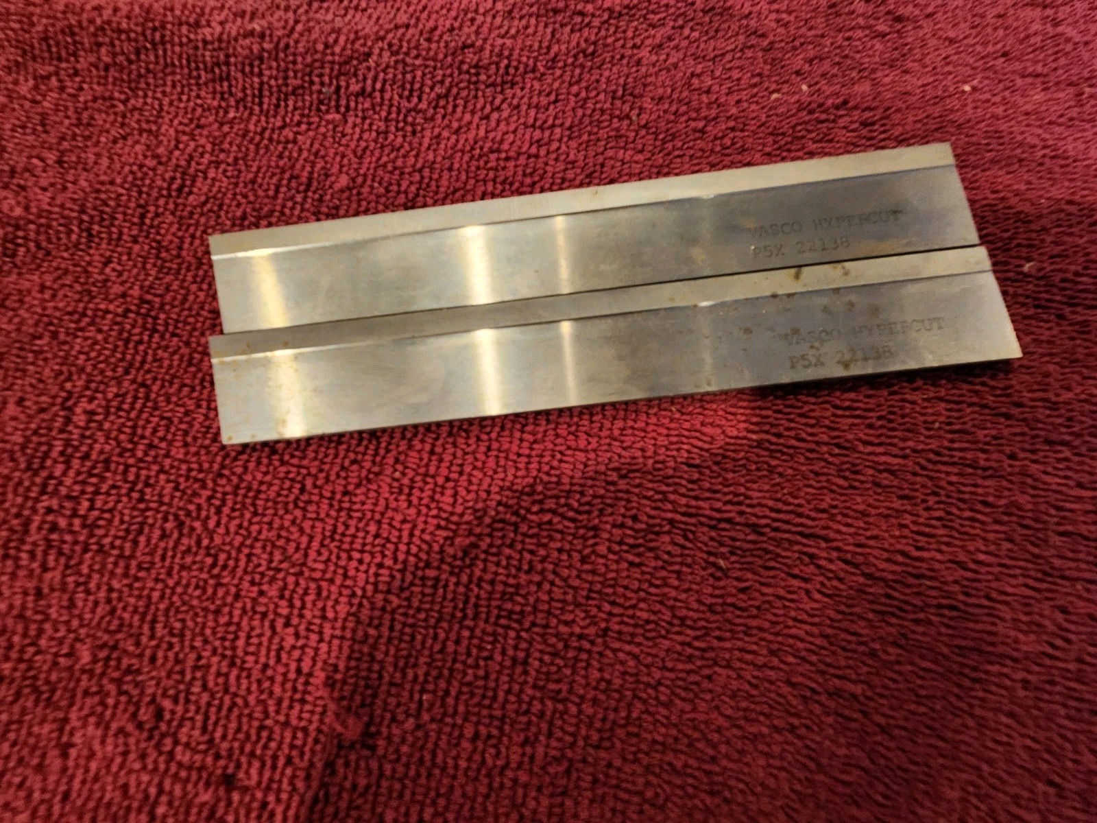 Two Vasco Hypercut M42 1/8" x 7/8" x 6"  M42 Cobalt Cut Off Blades