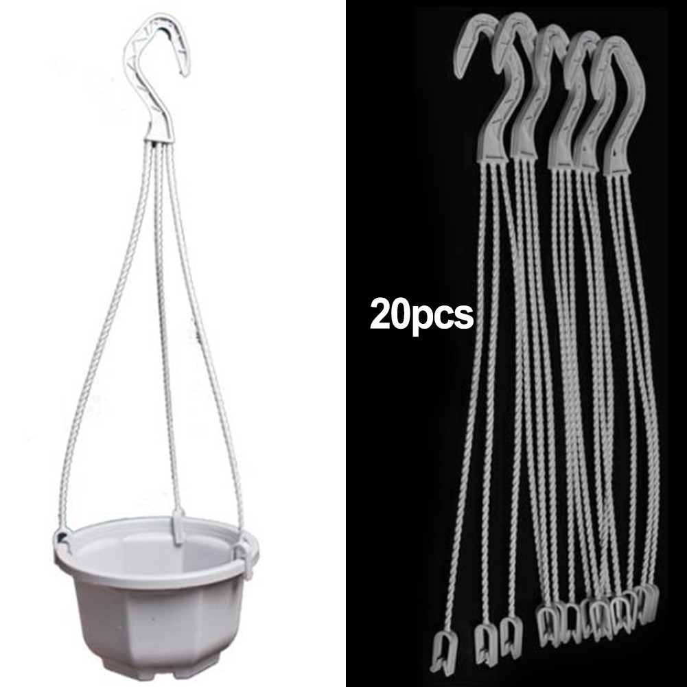 Flowerpot Hook Plant Hooks Flower Stand Plastic Potted U-shaped Hanger Clip