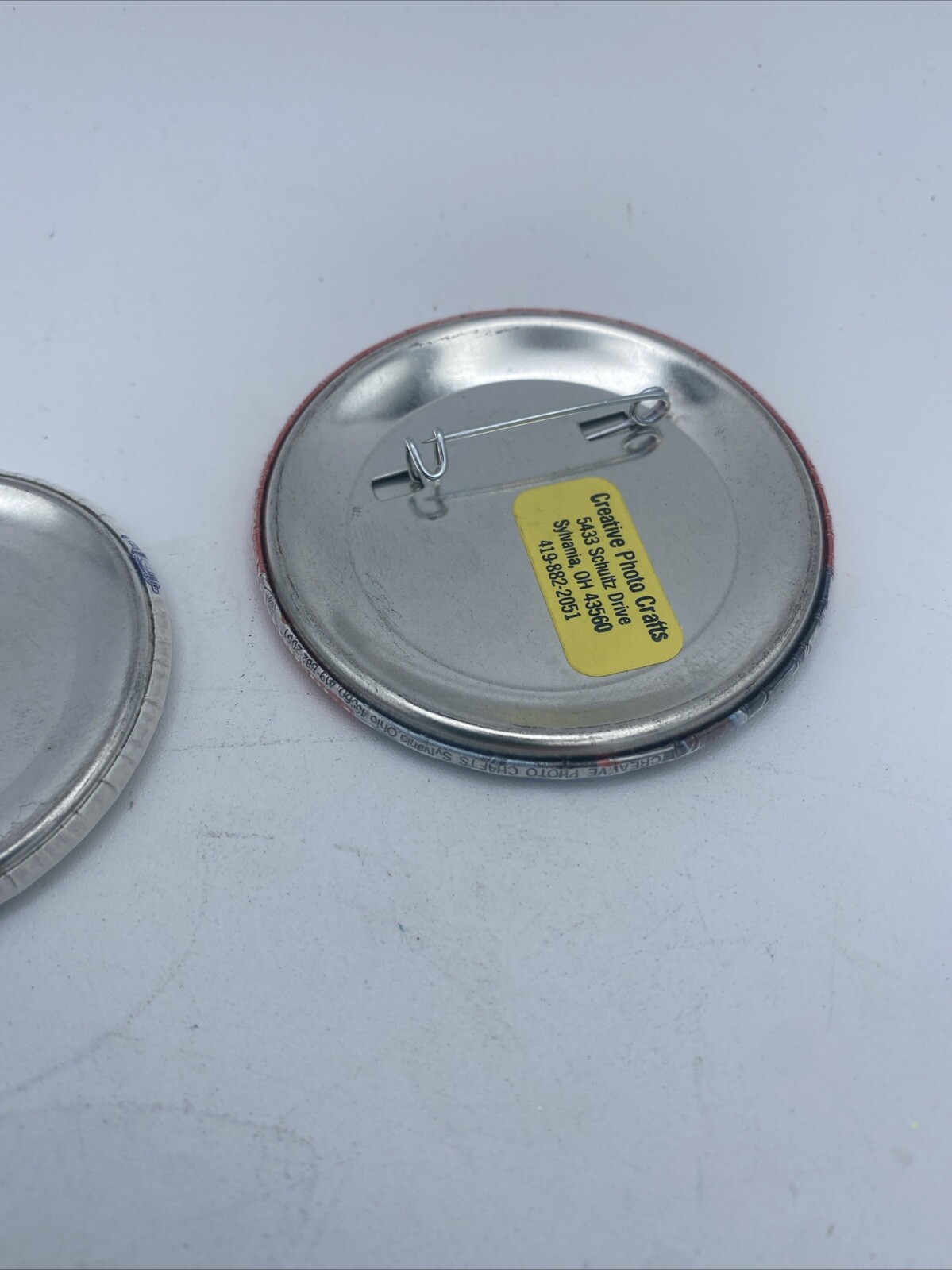 2 Mondale & Ferraro 1984 Political Presidential Campaign buttons Pins