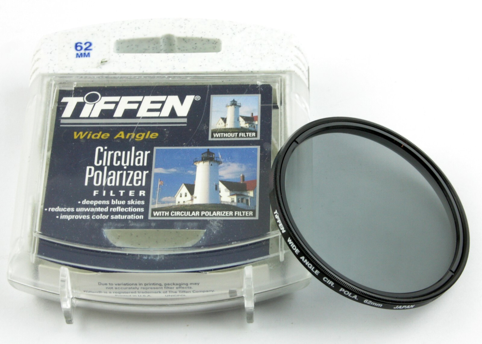 Tiffen 62mm Low-Profile Wide-Angle Circular Polarizer