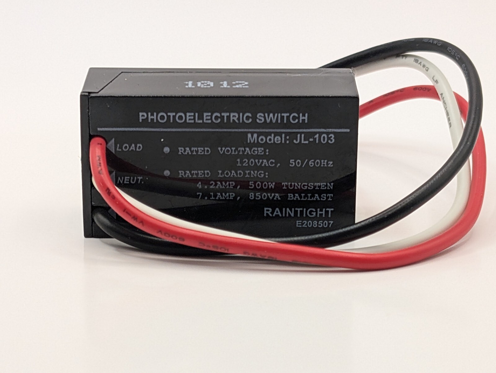 10 Packs - Photoelectric Switch Photo Control JL-103 120VAC 50/60Hz