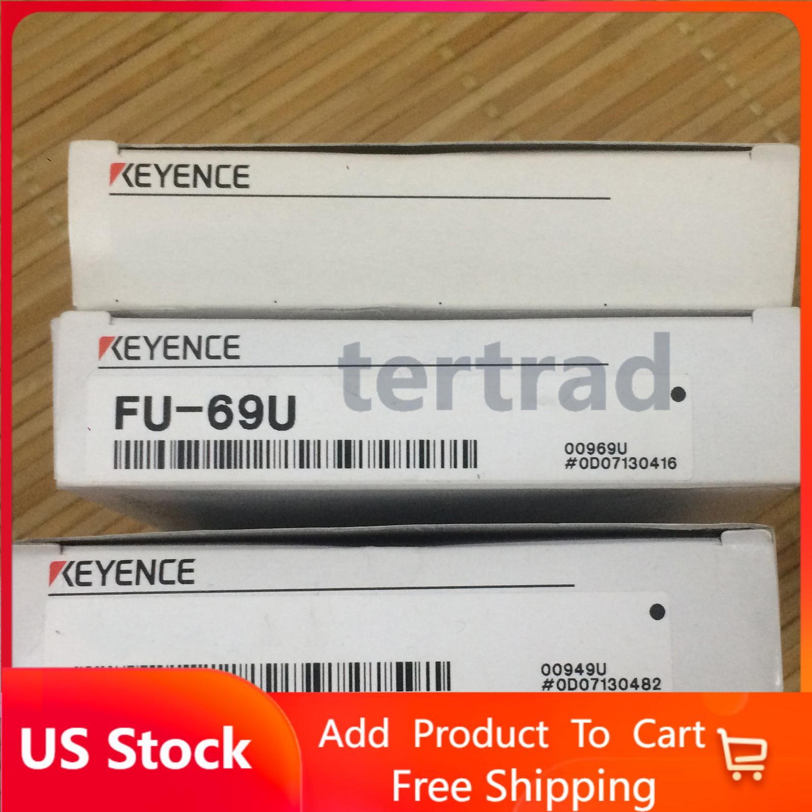 One Keyence FU-69U Fiber Optic Sensor New Free Shipping